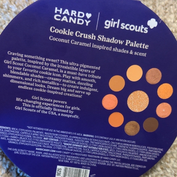 Hard Candy Cookie Crush "Coconut Caramel" & "Thin Mint" Eyeshadow Palettes - Picture 4 of 7